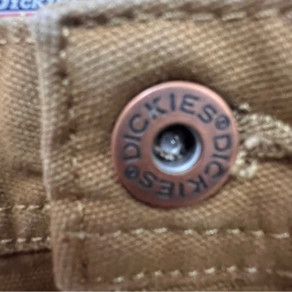 Dickies Women’s Brown Carpenter Double Knee Rugged Work Pants Jeans size 16 R - Picture 4 of 13